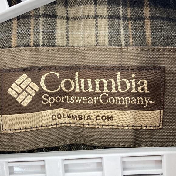 COLUMBIA Wool blend Lined Cotton Barn Coat Field Chore Jacket ranch country XL - Picture 9 of 11